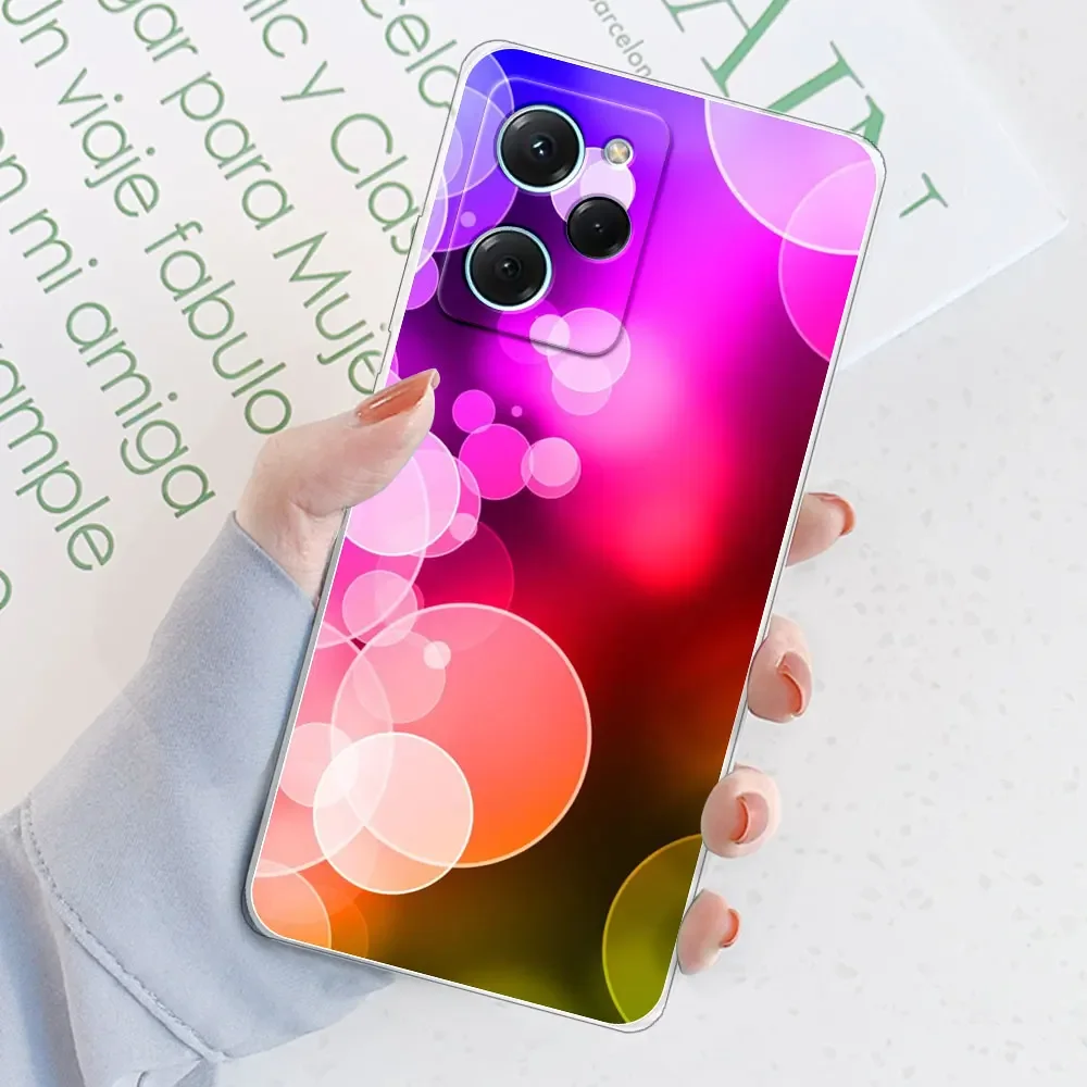 Funda de silicona para Xiaomi Poco X5 Pro, carcasa suave de TPU, parachoques - imagen 4