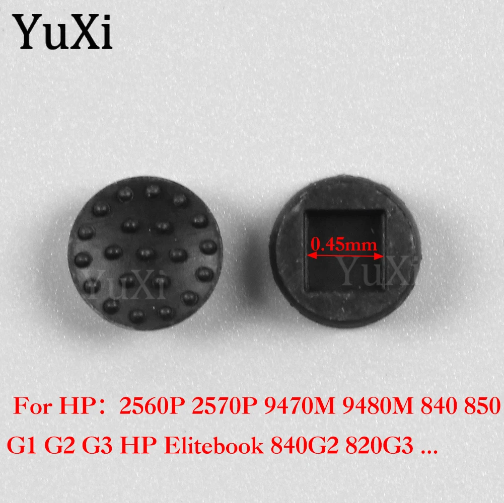 Teclado de ordenador portátil Trackpoint puntero ratón Stick tapas de punto botón negro para portátil HP 2560P 2570P 9470M 9480M 840 850 G1 G2 G3 HP - imagen 2