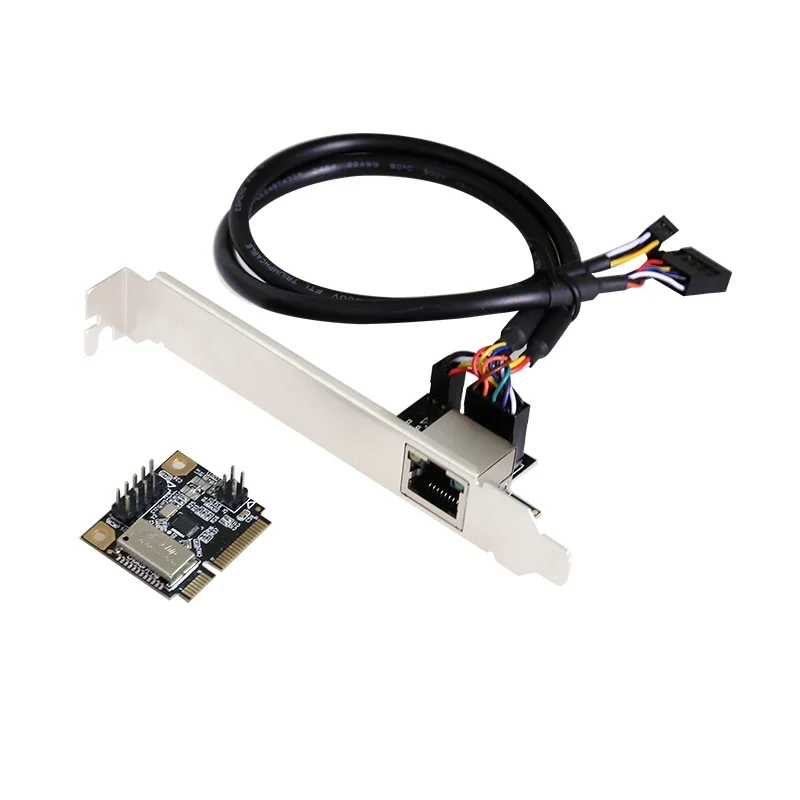 Nueva tarjeta adaptadora de red MINI PCIE Gigabit con RTL8111H 10/100/1000M MINI PCI-E a tarjeta LAN de 1000M - imagen 4