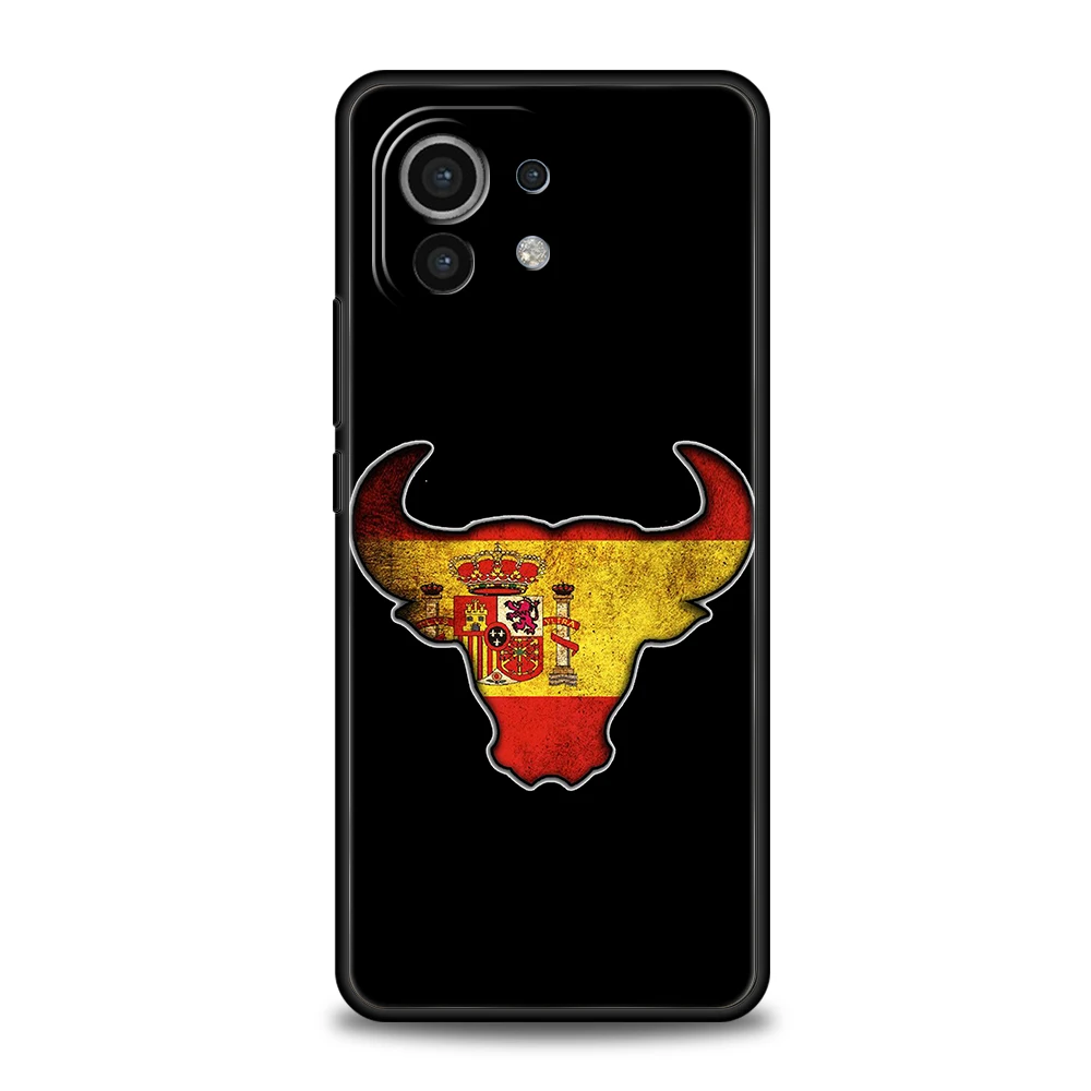 Funda de teléfono con bandera de toro de España para Xiaomi 15 14 13 12 Lite 14T 13T 12T Pro Poco X7 X6 X5 X4 X3 NFC F7 Ultra F6 Pro - imagen 5