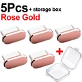 5Pcs Rose Gold