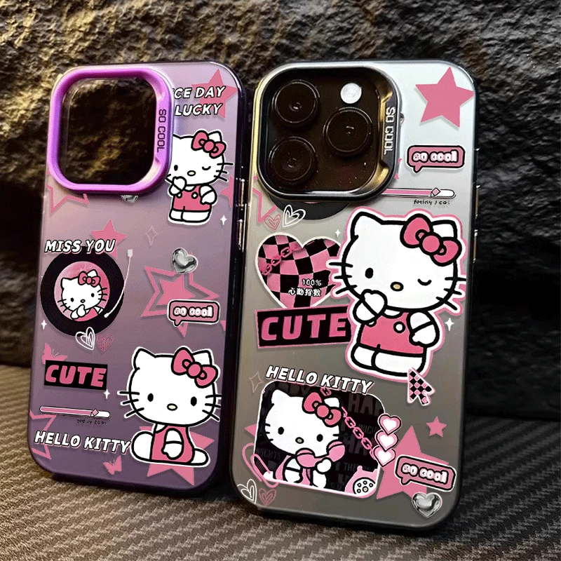 Funda mate para Xiaomi F4 POCO M6 Pro 4G 11 Lite 5G 13 Pro 14T 13T 12T 14 NE X7 X6 X5 X3 NFC F3 GT F5 C75 HCute Hello Kitty