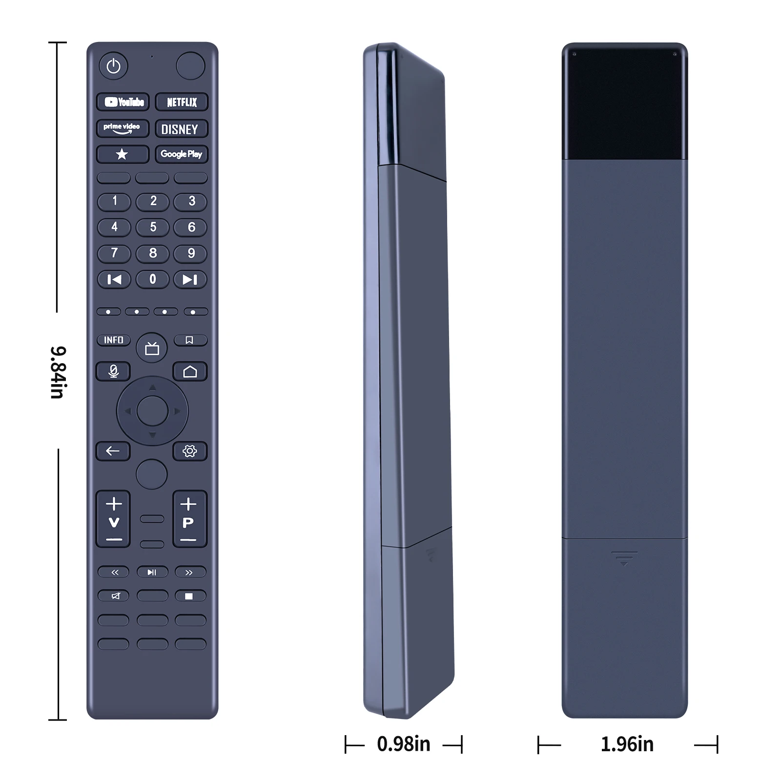 Nuevo para NOKIA 3900A, 4300A, 4300B, 5000A, 5500A, 5800A, 6500A, 7500A Control remoto de TV - imagen 5