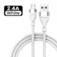 Whie Micro USB