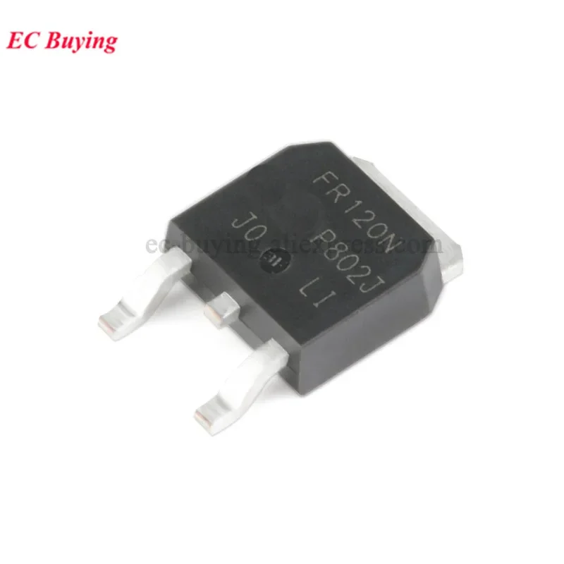 10 uds/1 unidad IRFR120NTRPBF IRFR024N FR024N IRFR120 FR120 TO-252 TO252-3 Canal N 100V/9.4A Chip MOSFET FET Transistor de efecto de campo - imagen 4