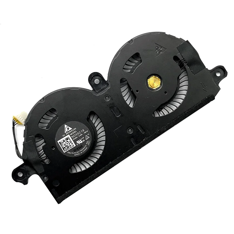 Disipador de calor del ventilador de refrigeración de la CPU para Dell XPS 13 9380 7390 0980 WH 980Wh Nd55C19-19A14 - imagen 3