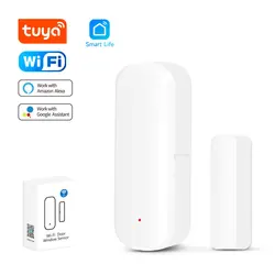 Sensor de puerta WiFi iHseno Tuya SmartLife, Google y Alexa