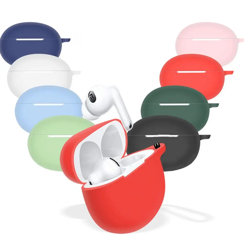 Estuche protector para auriculares inalámbrico, funda antideslizante, ecológica, útil, antipérdida, 1 Juego - imagen 3