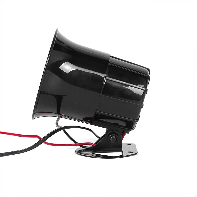 12V coche motocicleta 3 tonos sirena fuerte Auto bocina altavoz eléctrico ambulancia alarma sonido altavoces 110dB Universal - imagen 4