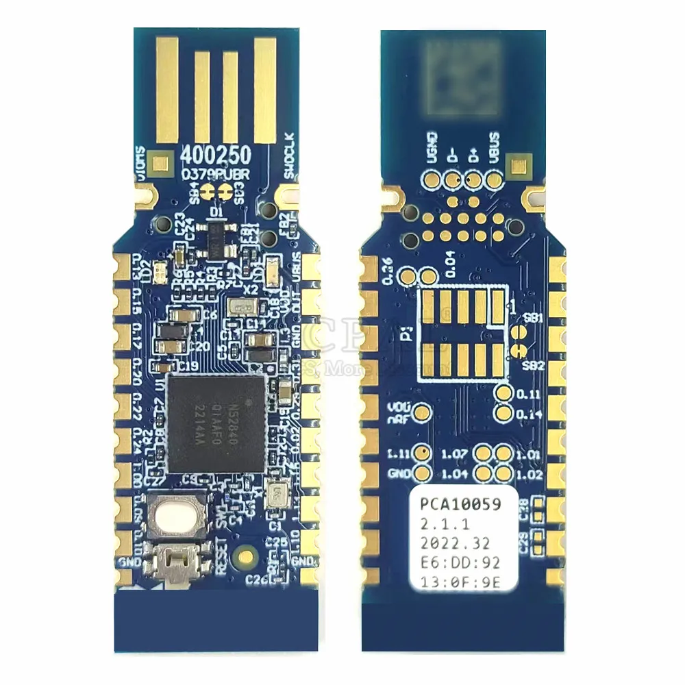 Módulo de NRF52840-DONGLE para ZigBee BLE ANT, Dongle USB, Bluetooth, herramientas de desarrollo, nRF52840, Original, nórdico, 2,4 GHz