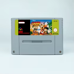 Juego de acción Goof Troop para tarjeta de juego SNES de 16 bits para consola de videojuegos SNES versión EUR PAL para Nintendo