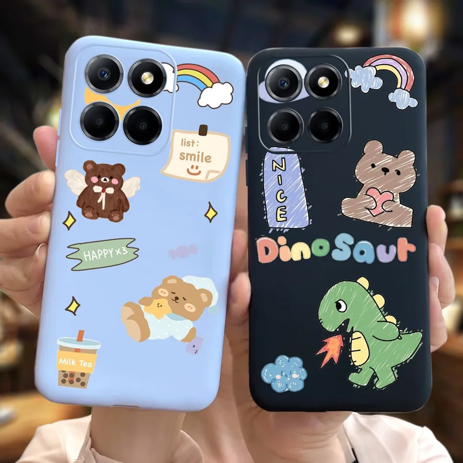 Para Honor X8 funda de teléfono TFY-LX3 Protector para Honor X8 5G 2022 VNE-N41 funda de silicona suave para Honor X6 VNE-LX1 VNE-LX2 funda de TPU - imagen 3