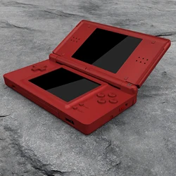 Carcasa completa de repuesto eXtremeRate para Nintendo DS Lite para NDSL - Rojo escarlata