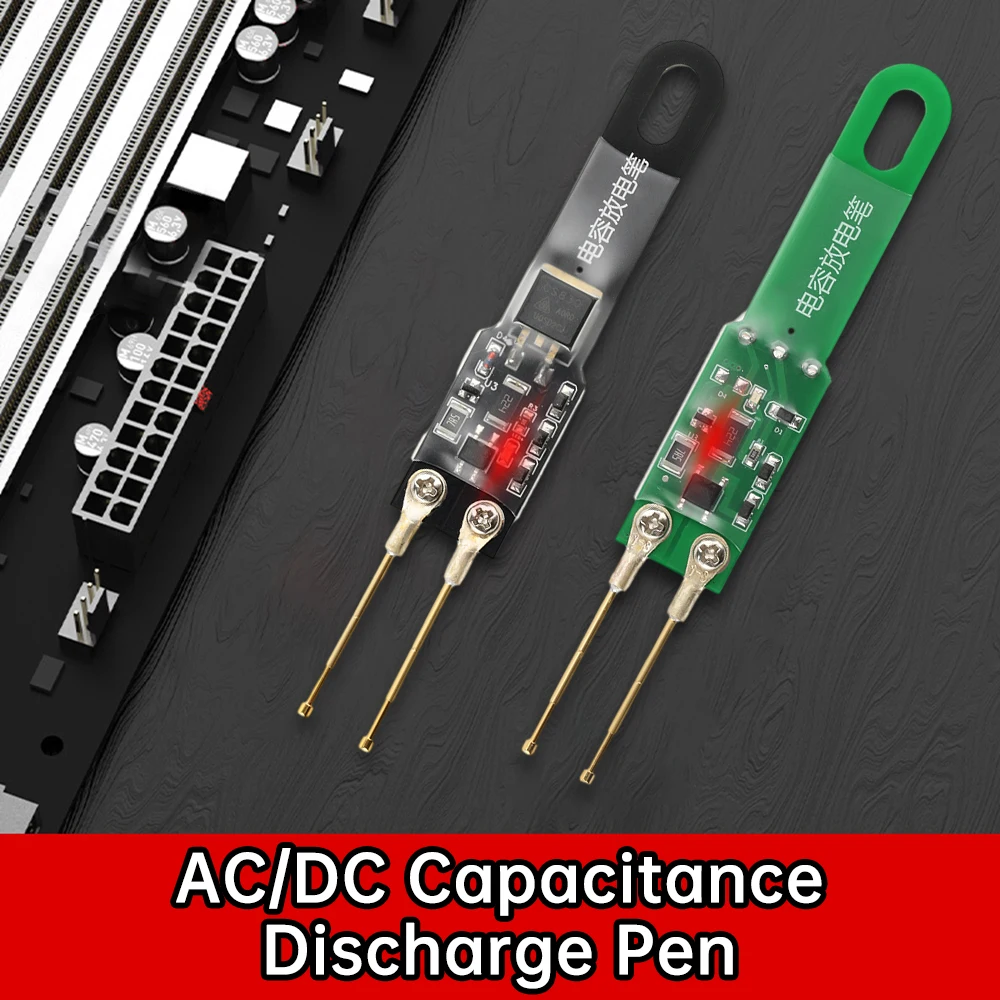 Condensador de descarga de alto voltaje AC/DC interruptor de descarga antieléctrica fuente de alimentación herramienta de prueba de mantenimiento para uso profesional - imagen 2