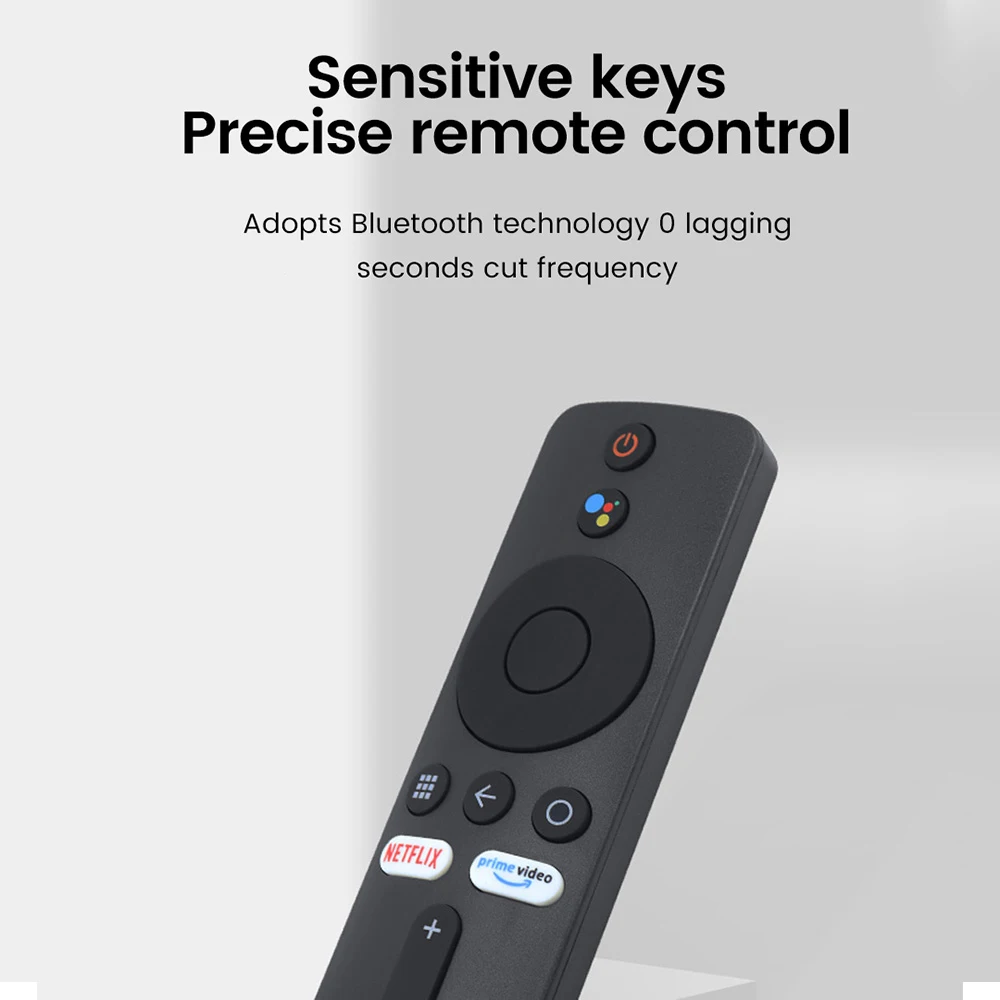 Control remoto por voz Bluetooth, Control remoto de TV inteligente para Xiaomi MI Box S, accesorios para TV Stick, MDZ-24-AA, asistente de voz de Google - imagen 5