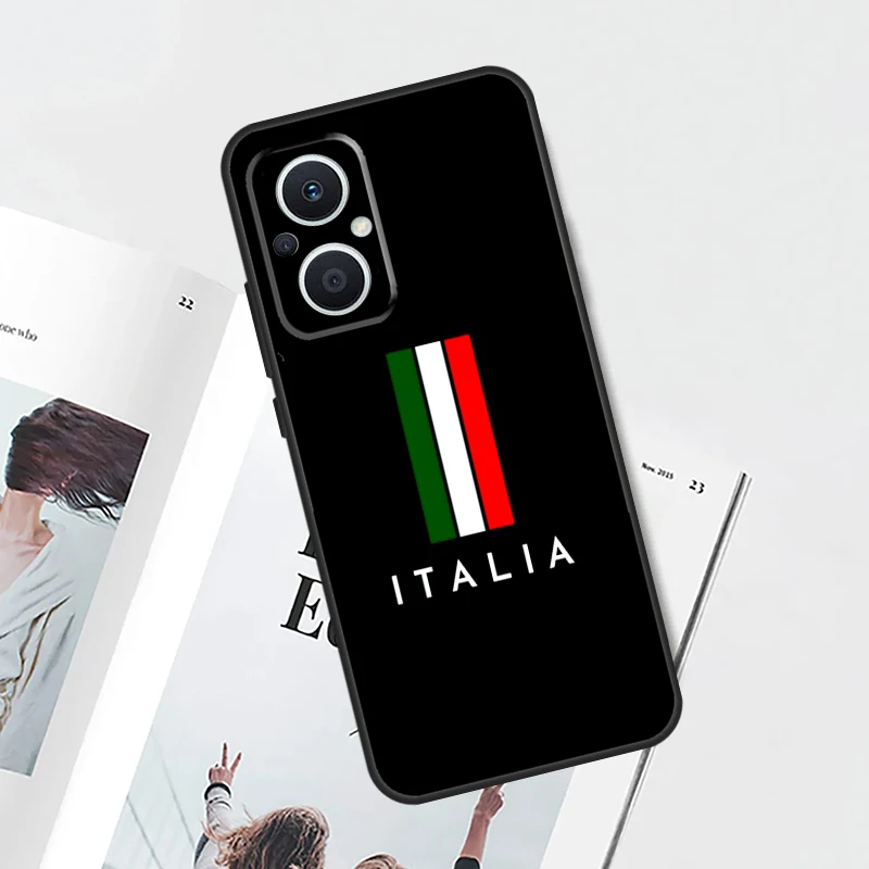 Funda italiana Vintage con bandera de Italia para OPPO Find X8 X6 X9 Pro OPPO Reno 14F 11F 12F 13F 7 8 Lite 10 11 12 13 14 Pro - imagen 2