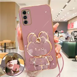 Funda con Correa Espejo para Motorola Moto G – Protección Antichoque