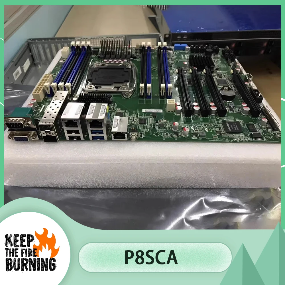 P8SCA E5-2600 V3V4 Placa base dual Gigabit dual 10G LGA2011