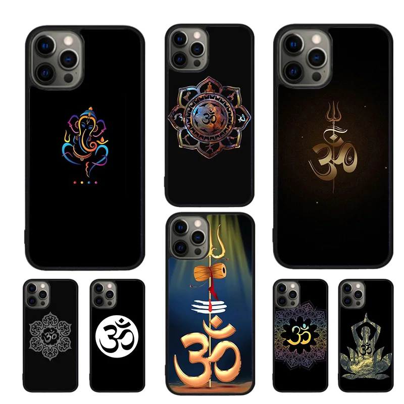 Fundas para teléfono móvil con símbolo Om, funda para iPhone 17 Air 16 15 14 12 13 11 Pro MAX apple Plus
