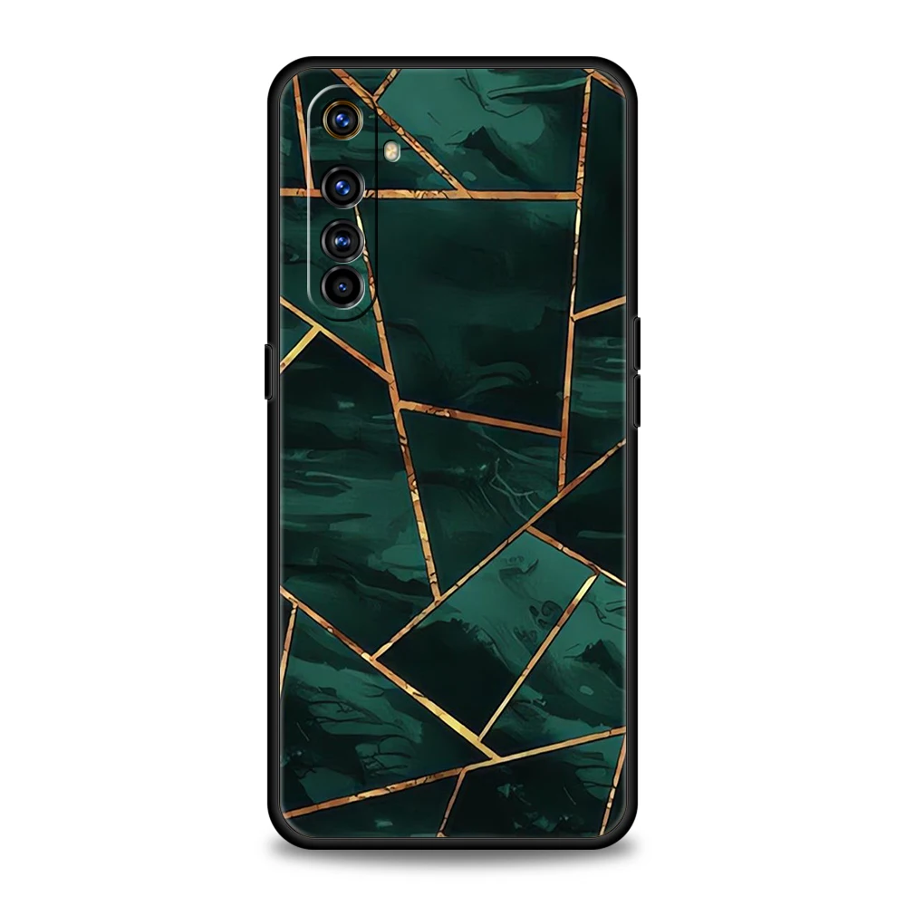 Funda de teléfono de mármol geométrico de Color para Realme 13 12 11 10 9 8 5G 7 C25 C35 GT5 GT3 GT2 Pro Plus para Realme GT Neo 2 3 3T 5 - imagen 4