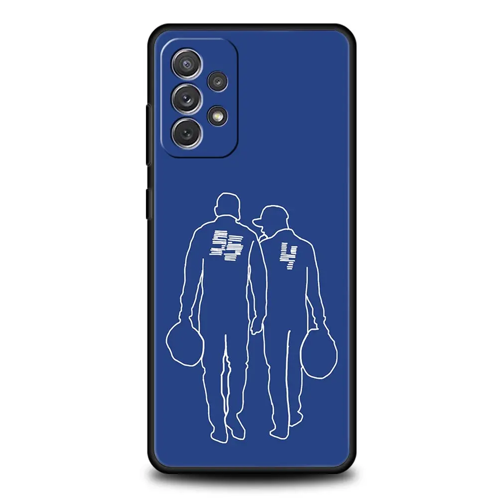 Funda de teléfono para Samsung Galaxy A15 A13 A51 A71 A41 A31 A21S A03S A05 A35 A55 A23 A25 A33 A53 A73 5G cubierta F1 número 33 - imagen 3