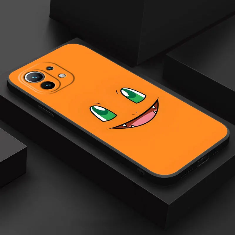 Bulbasaur Pokemons Squirtle Face funda de teléfono para Xiaomi Poco X7 X6 X5 X3 M7 M6 F7 F6 Pro 15 Ultra 11T 12T 13T 14T Pro funda suave - imagen 5
