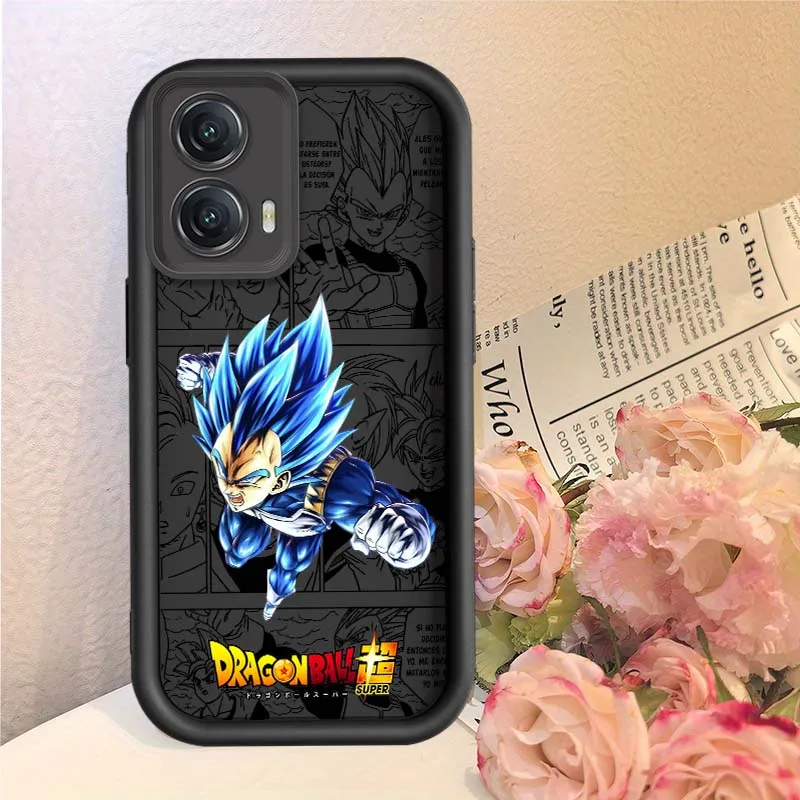 D-Dragon Ball-funda Vegeta cómica para Motorola MOTO Edge G85 G54 G35 G34 G32 E22 E14 G04 50 5G, funda de teléfono con escalera ocular - imagen 3