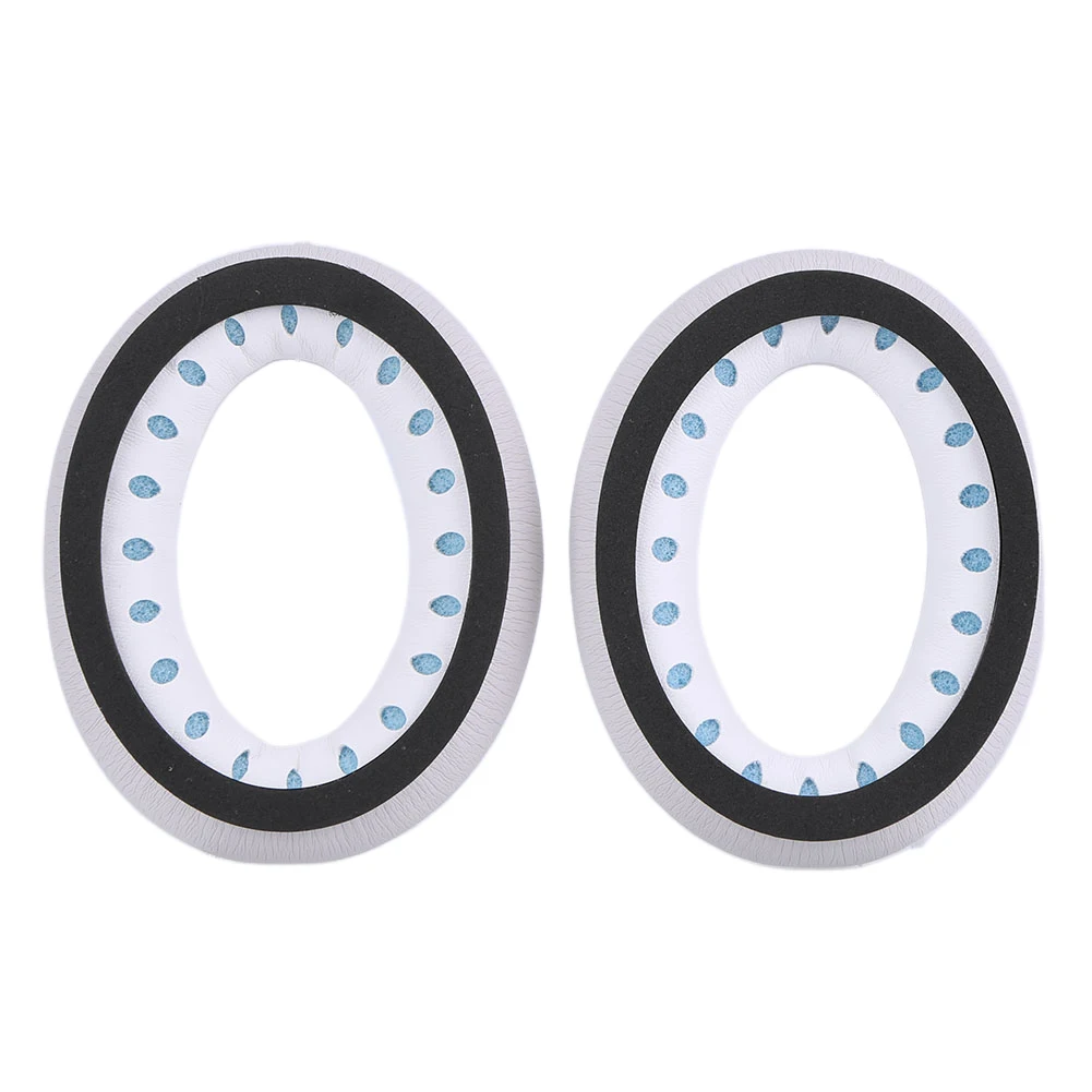 1 par de almohadillas de repuesto para auriculares, almohadillas de cuero proteico para los oídos, piezas de reparación para Bose QC45 QuietComfort 45 - imagen 2