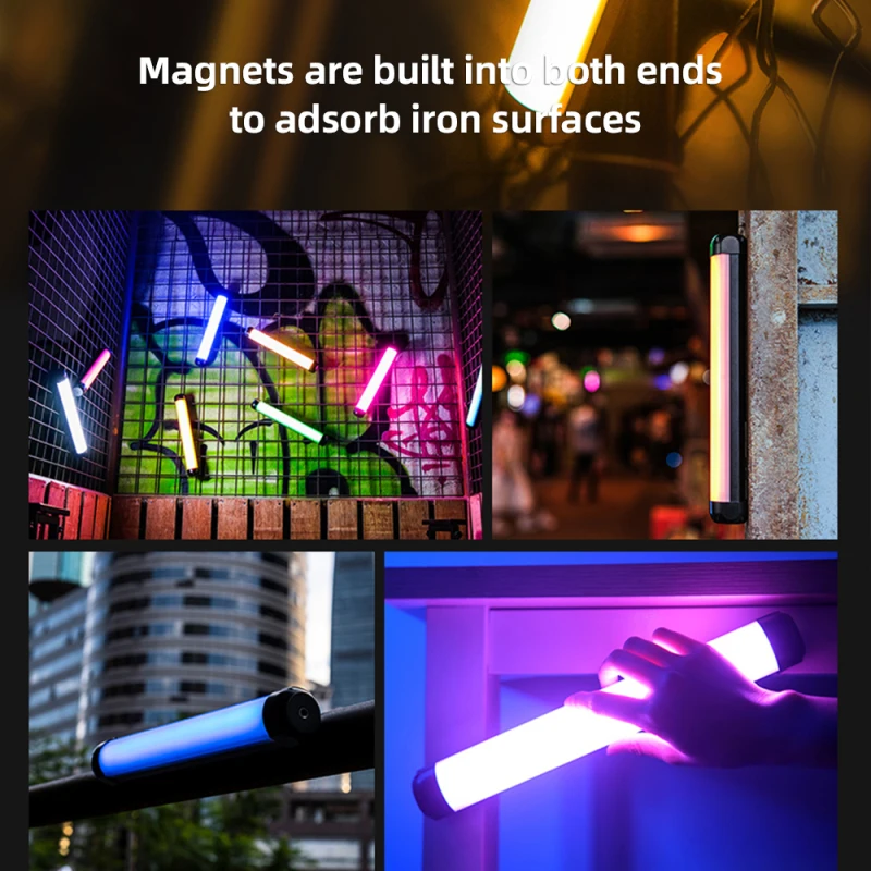 Weeylite-Palo de luz RGB portátil K21, tubo de luz LED, varita de luz de relleno para fotografía, 2500K-8500K, regulable, 29 efectos de iluminación de escena - imagen 4