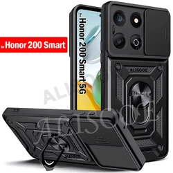Funda Honor 200 con Tapa Corredera Cámara Antigolpes y Soporte