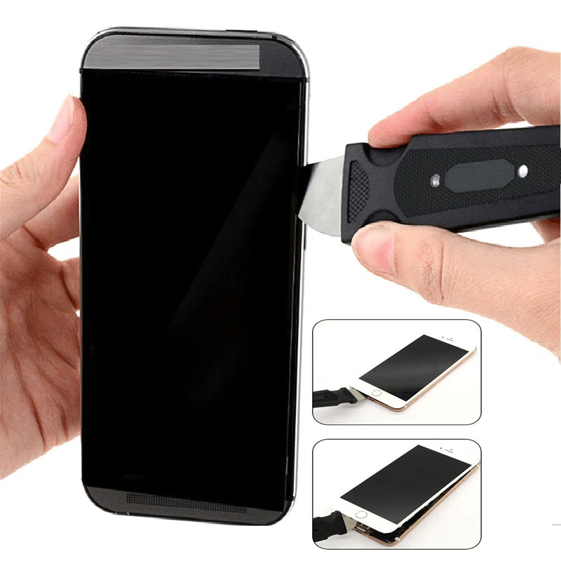 Palanca para teléfono inteligente, cuchillo de palanca, herramienta de apertura de pantalla LCD, abridor de teléfono móvil, herramientas de apertura de hoja de palanca de reparación, 1-5 uds. - imagen 4