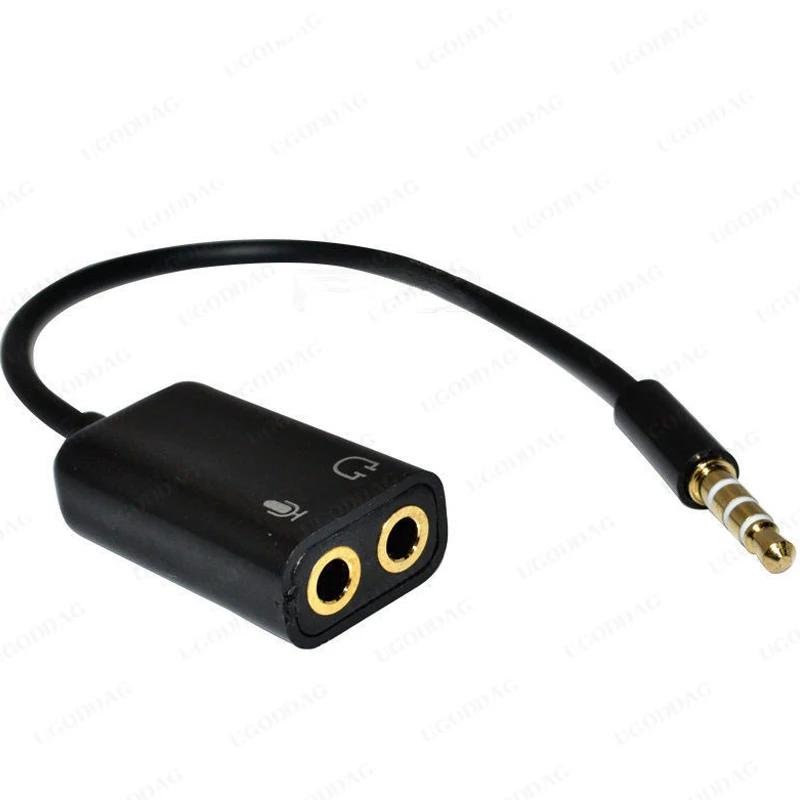 1 PCS 3.5mm M to 2-F