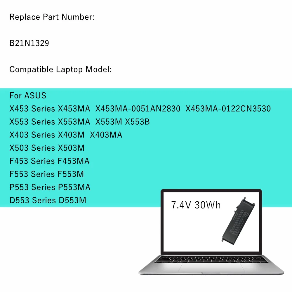 Una computadora portátil con una batería que es 7