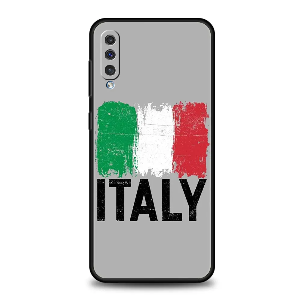 Funda de teléfono con bandera de Italia para Samsung, A54, A52, A24, A14, A50, A72, A70, A10, A30, A40, A20S, A20E, A02S, A12, A22, A34, A42, A32, 5G, A04s - imagen 4