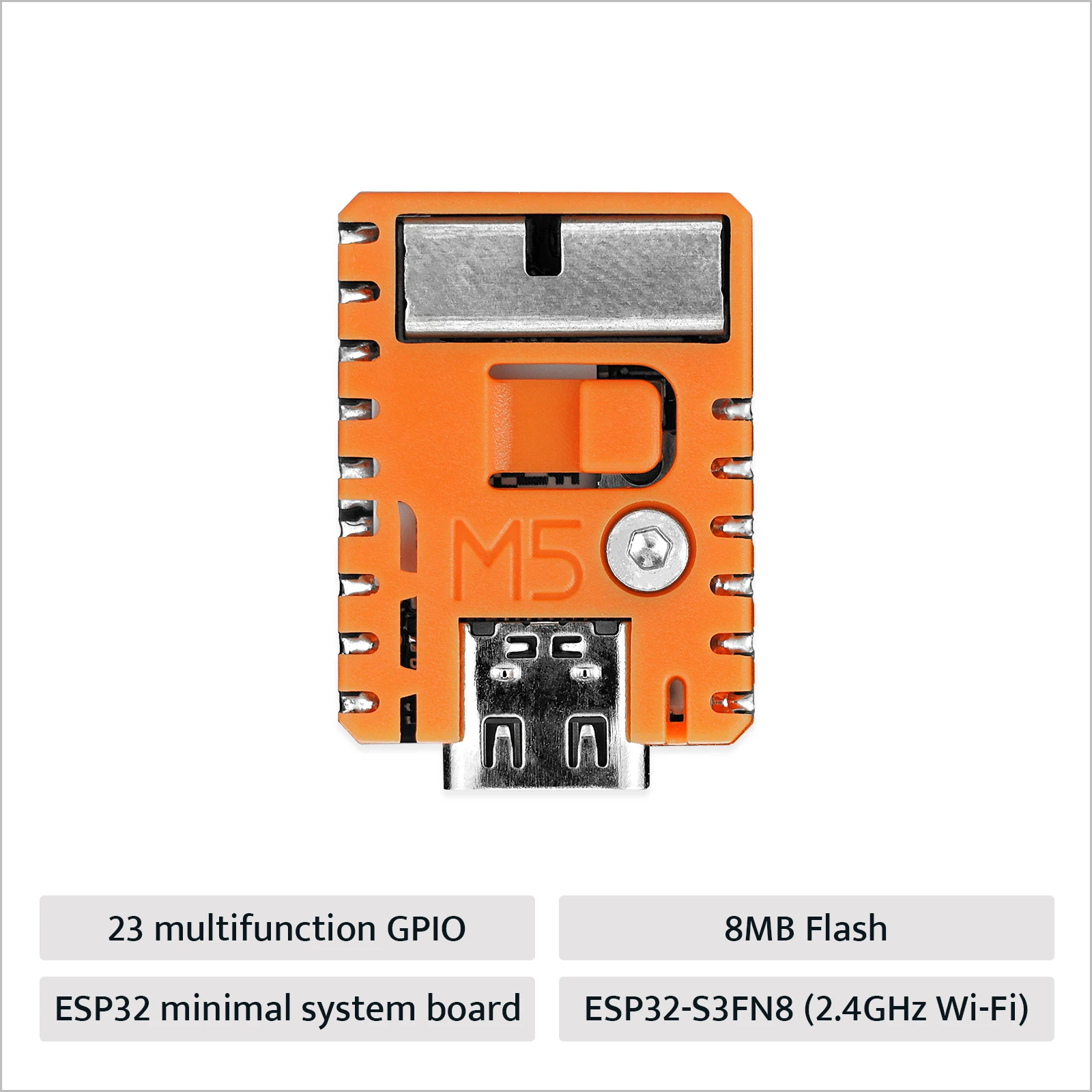 M5Stack Oficial M5StampS3A con pasador de encabezado 2,54 - imagen 4