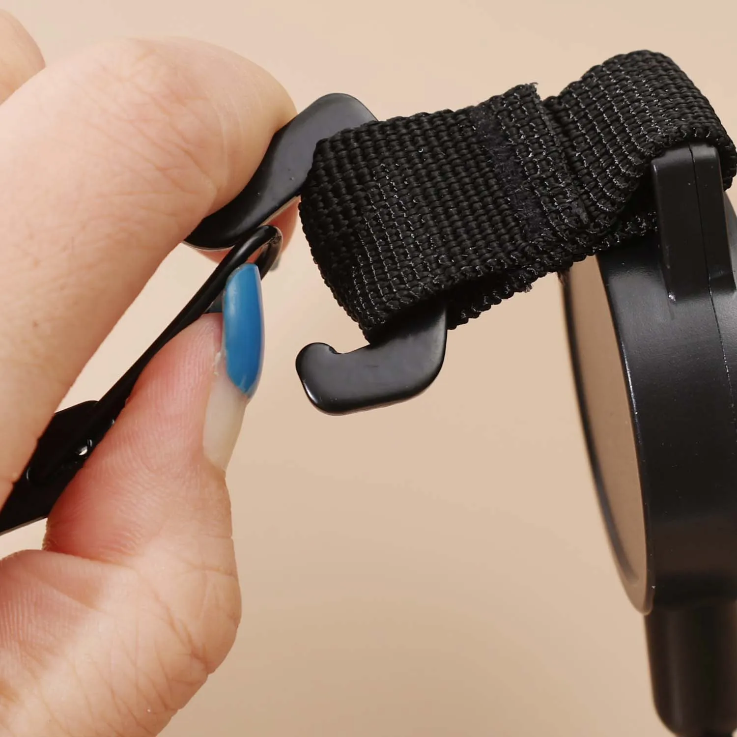 Cordón para teléfono antipérdida ajustable para exteriores, correa para la muñeca, mochila desmontable, cuerda colgante con Clip de parche, cordón corto para teléfono móvil - imagen 3