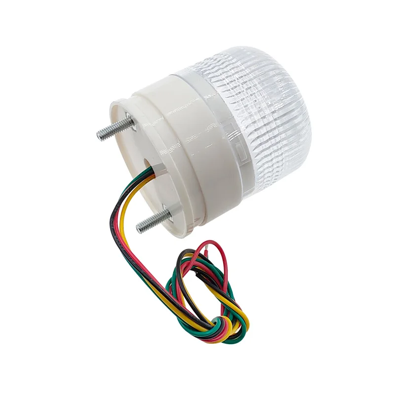 Piloto LED Aviso 3 Colores con Zumbador Multitensión - imagen 2