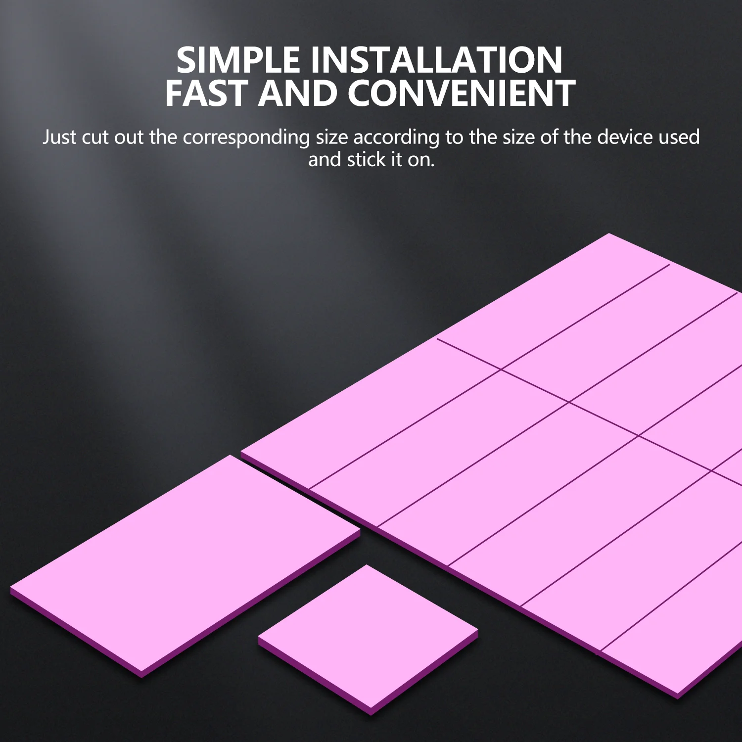 Almohadilla térmica Maxtor 16,8 W/mk disipación de calor almohadilla de silicona CPU/GPU tarjeta gráfica refrigeración por agua almohadilla térmica placa base - imagen 4