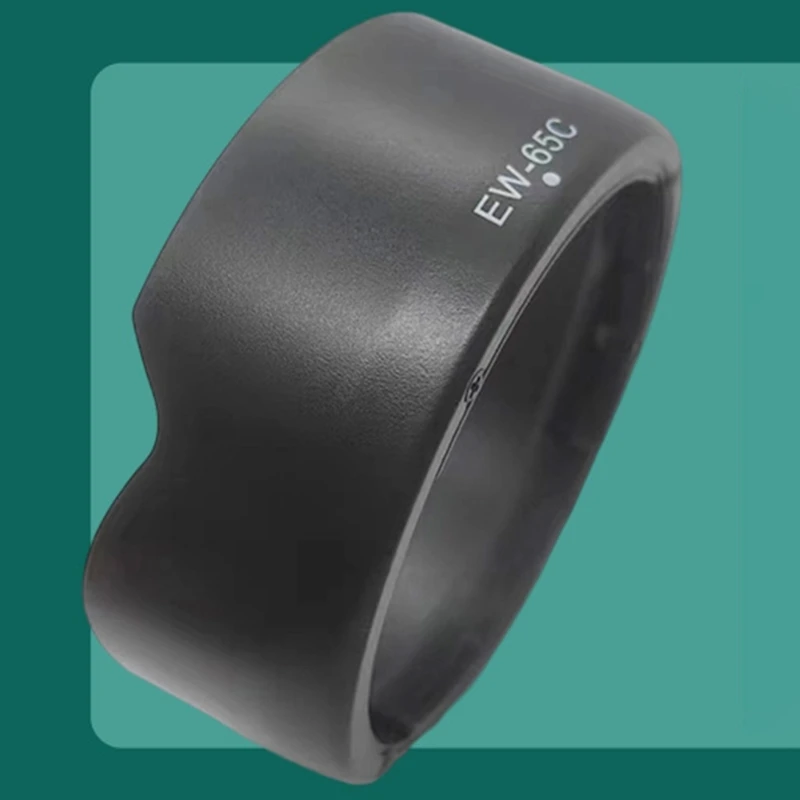 Parasol Reversible de bayoneta EW65C para cámara, accesorio para Canon RF 16mm f/2,8 STM en EOS R RP R7 R10 R3 R5 R5c R6 Mark II, reemplaza a EW-65C - imagen 2