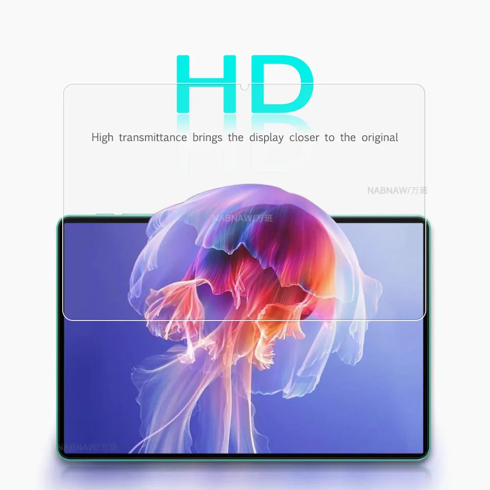 2 piezas transparente HD Protector de pantalla película dura vidrio templado a prueba de arañazos para Oukitel OT11 11 pulgadas - imagen 4