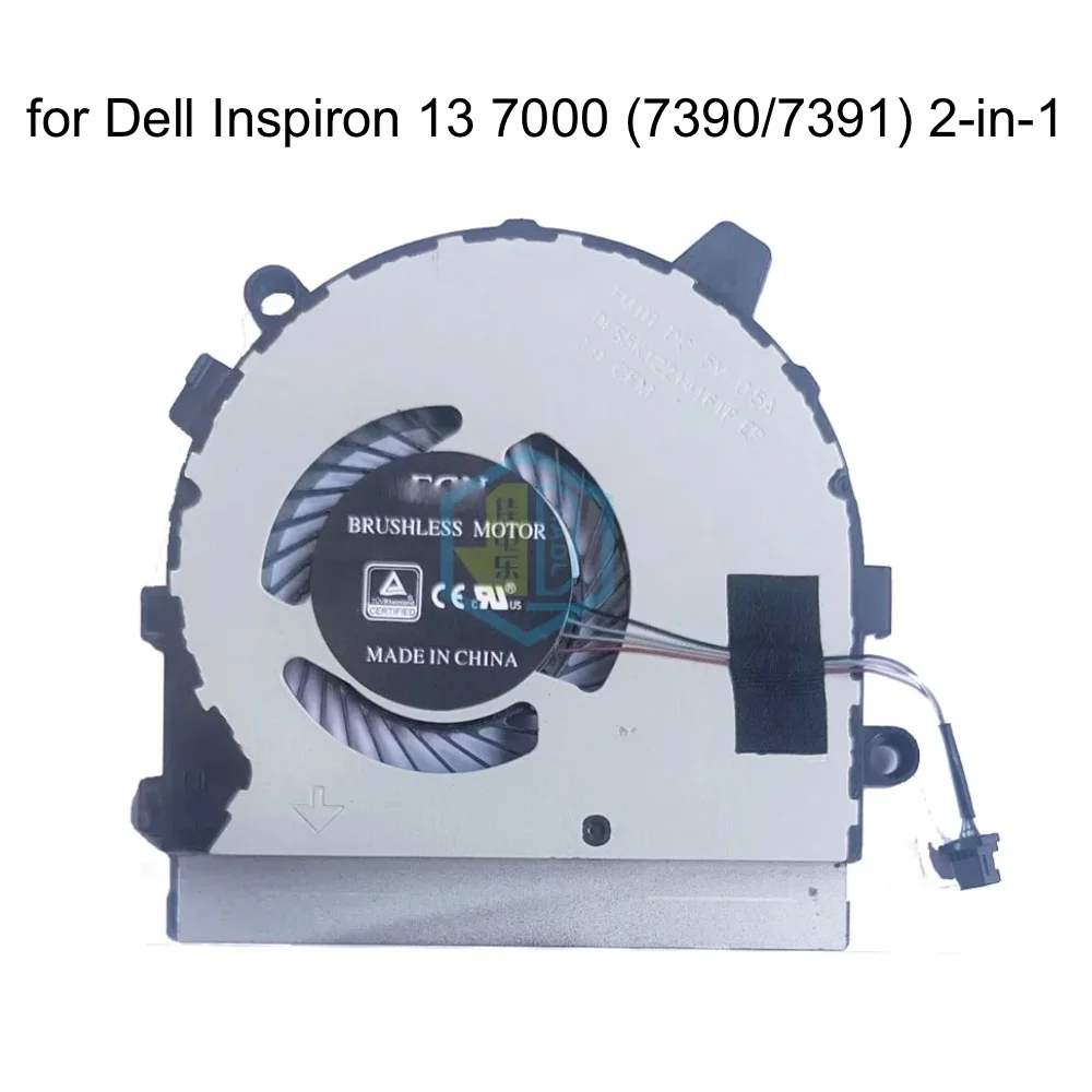 Ventilador de refrigeración de CPU para ordenador portátil Dell Inspiron 13 7000 7390 7391 2 en 1 P113G001 023.100GI.0011 enfriador de PC 01XVDH 0HYPYN HYPYN 1XVDH - imagen 2