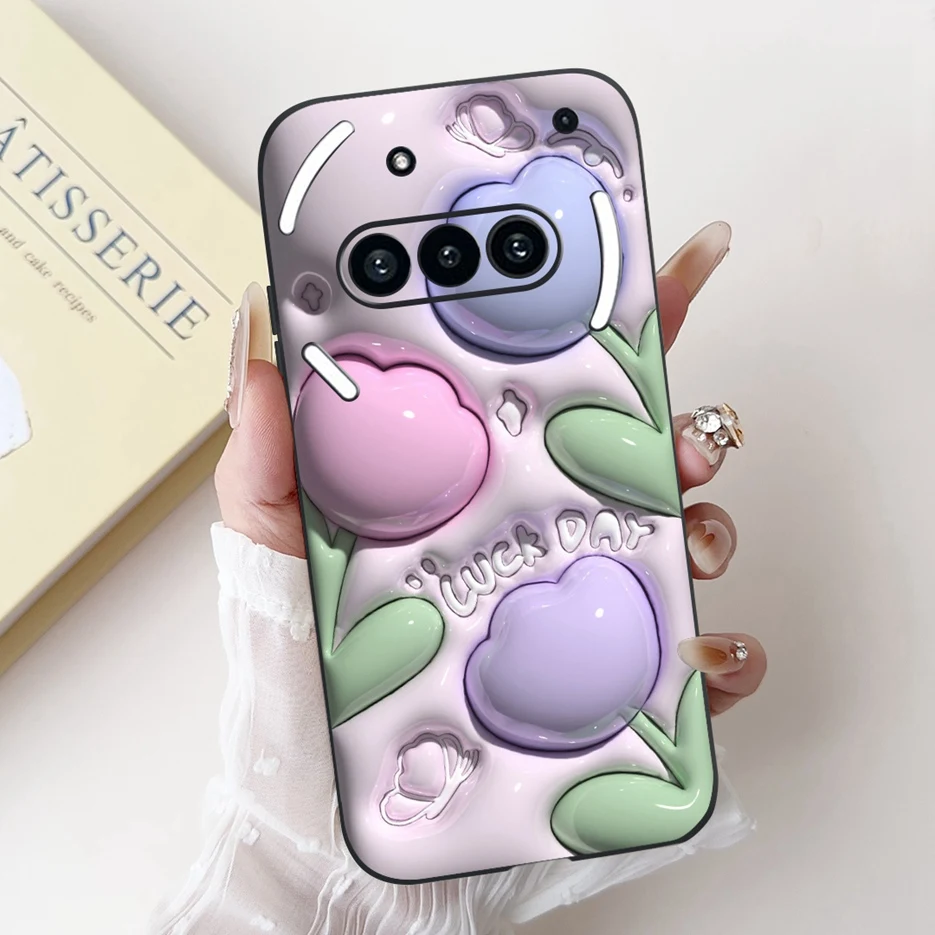 Para nada teléfono 3A A059 funda bonita de dibujos animados a prueba de golpes funda de teléfono para nada teléfono 3A Pro A059P Phone3A Fundas suaves Coque - imagen 2