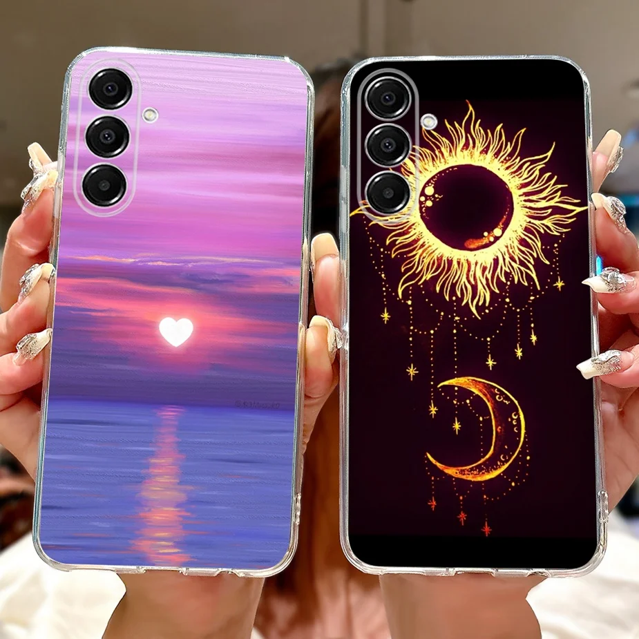 Para Samsung Galaxy A17 5G funda SM-A176B lindo gato pintado cubierta 6,7 ''funda de silicona suave para Samsung A17 A 17 GalaxyA17 5G Fundas - imagen 5