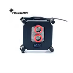 FREEZEMOD Bloque CPU LCD Intel 1700/115X/2066 AURA Sync Agua