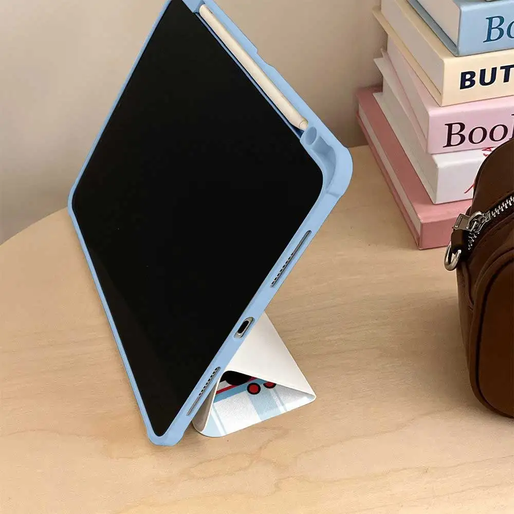Estuche tipo Y con portalápices para iPad 10.a/11a generación (A16) 11" /iPad Pro 11" (4/5 Gen, M2/M3/M4) /Air 9 8.7" /Air 9 Plus 11" - imagen 4