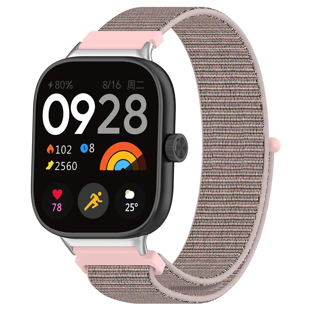 Correa de nailon para reloj Xiaomi Redmi 4, pulsera trenzada de tejido elástico para reloj deportivo Redmi Watch4 - imagen 2