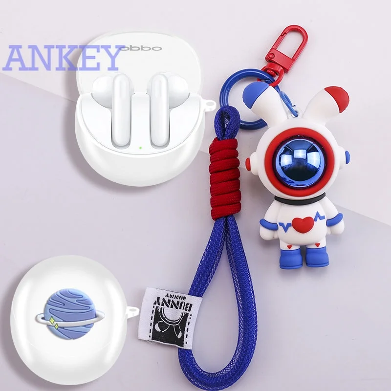 Funda para OPPO Enco Air 3, carcasa protectora de silicona para auriculares inalámbricos con Bluetooth, carcasa de dibujos animados Air3 Encoair3 - imagen 4