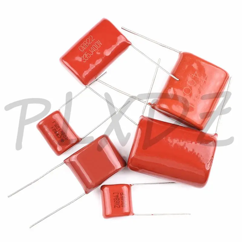 Condensador de película de polipropileno CBB, 10 piezas, 63V, 100V, 250V, 400V, 450V, 630V, 2000V, 101, 103, 104, 105, 221, 222, 223, 224, 225, 332, 333, 334 - imagen 4