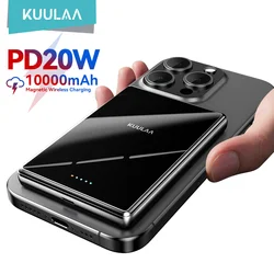 KUULAA Cargador Magnético Rápido para iPhone 16 15 14 Pro
