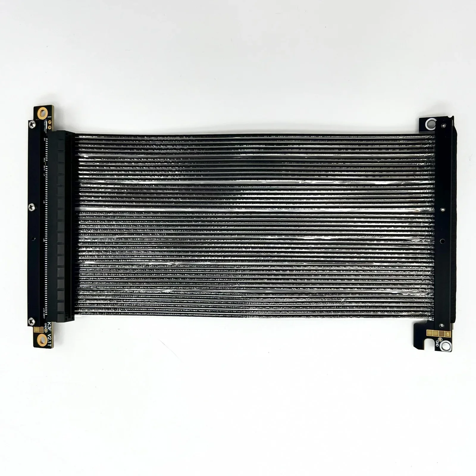 ADT-Link PCI-E x16 5,0 Cable elevador vertical más nuevo GPU RTX 5090 tarjeta de vídeo Mini ITX chasis doble ángulo inverso 16x tarjeta gráfica - imagen 4